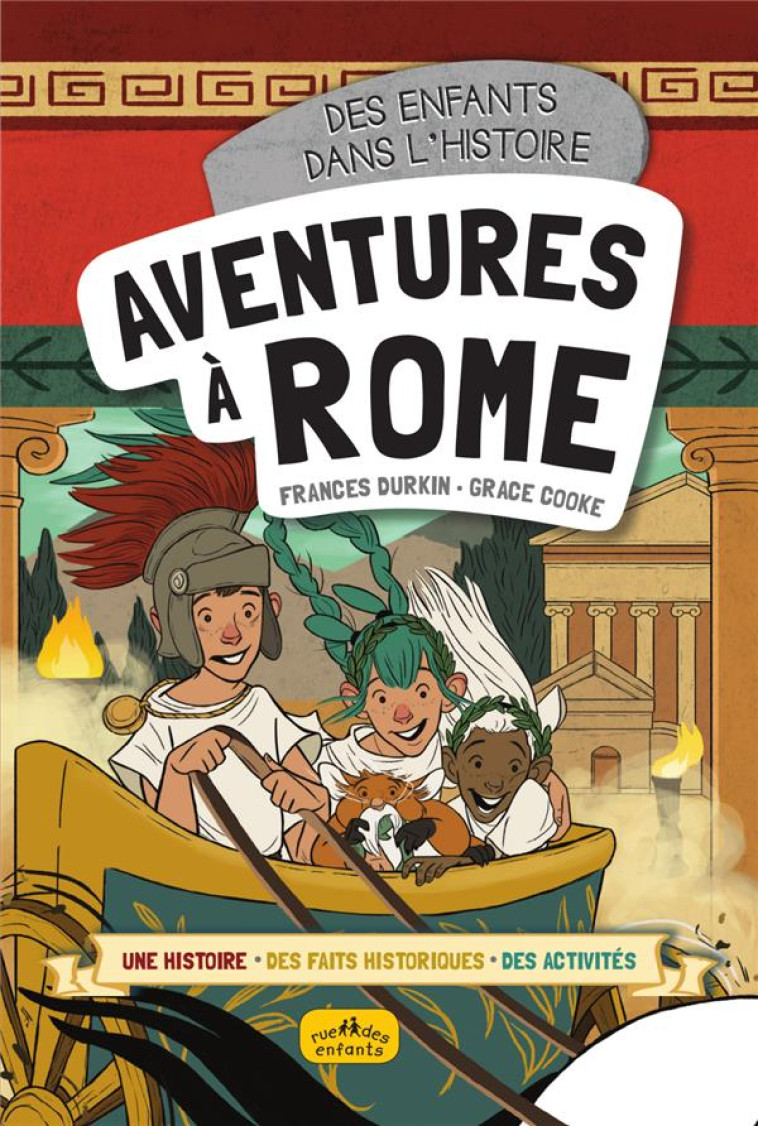 AVENTURES A ROME - COOKE/DURKIN - CTP RUE ENFANTS