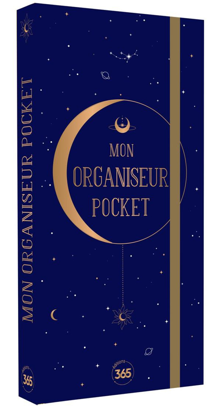 MON ORGANISEUR POCKET LUNE ET ETOILES : UN FORMAT ULTRA PRATIQUE A EMPORTER PARTOUT, NON MILLESIME - XXX - NC