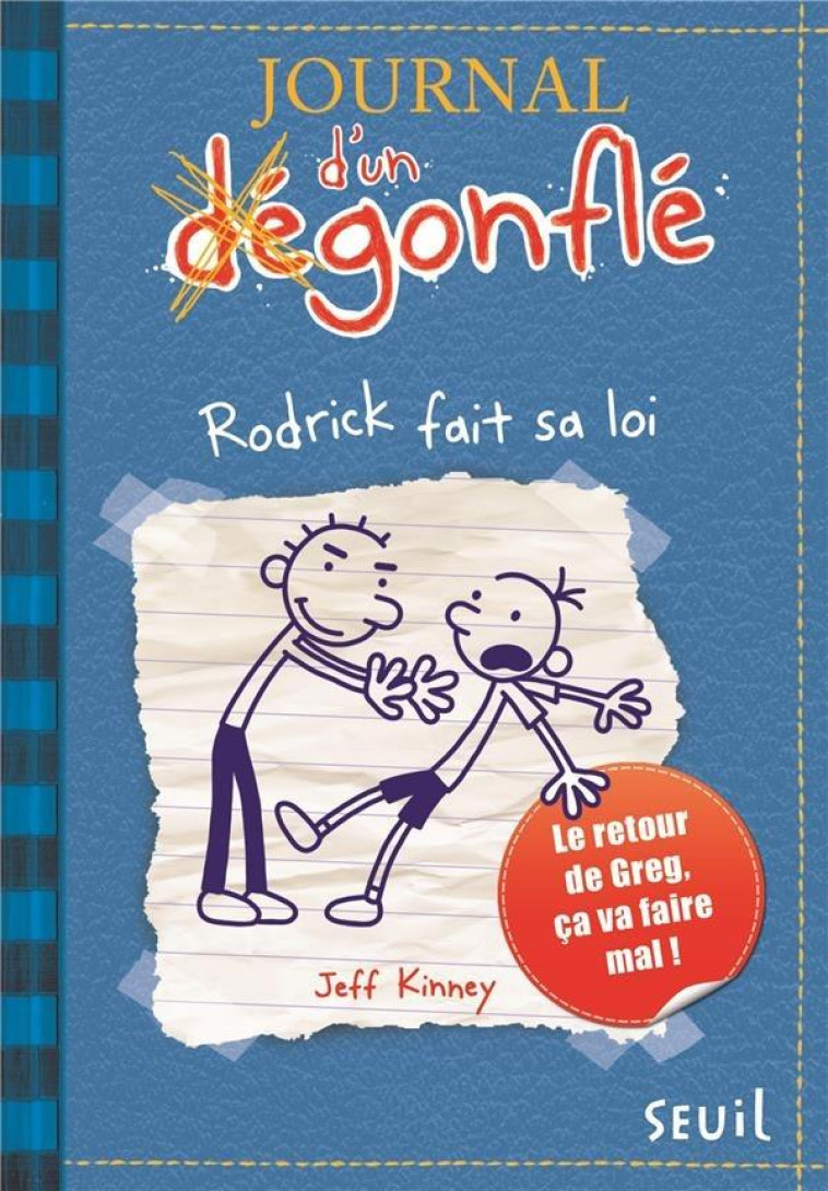 RODRICK FAIT SA LOI - JEFF KINNEY - SEUIL JEUNESSE