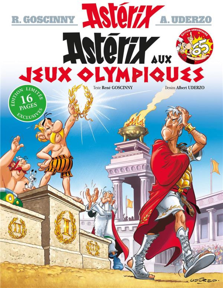 ASTÉRIX AUX JEUX OLYMPIQUES - ÉDITION SPÉCIALE - ALBERT UDERZO - HACHETTE