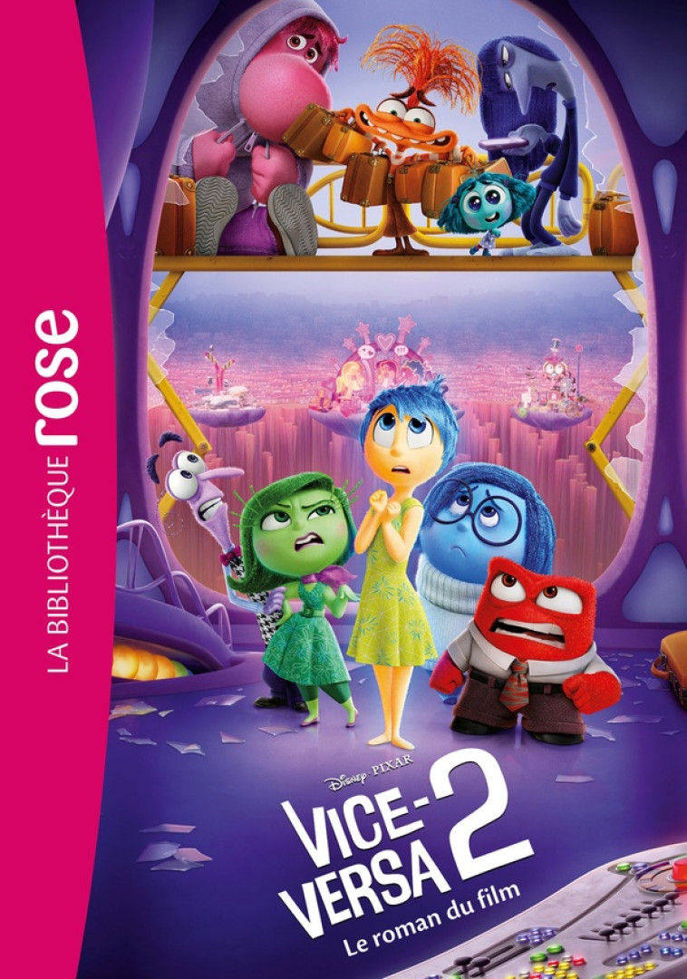 BIBLIOTHÈQUE DISNEY - VICE-VERSA 2 - LE ROMAN DU FILM - DISNEY - HACHETTE