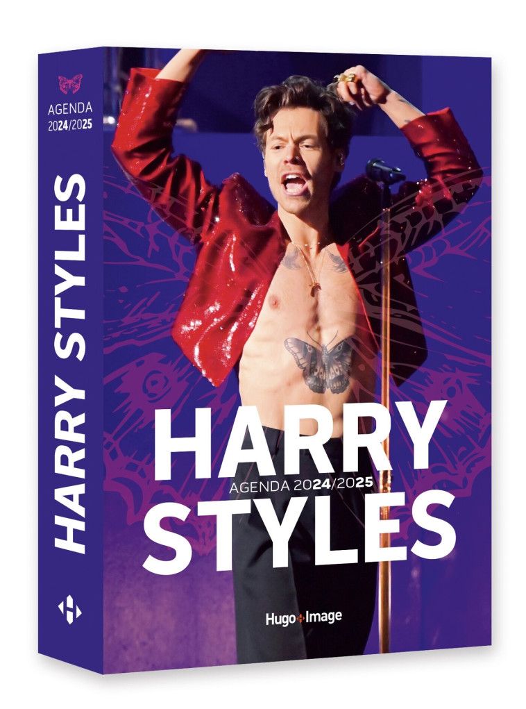 AGENDA SCOLAIRE HARRY STYLES 2024-2025 -   - HUGO IMAGE