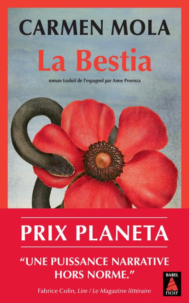 LA BESTIA - CARMEN MOLA - ACTES SUD