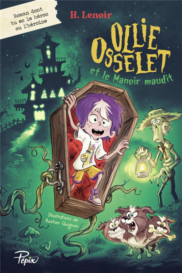 OLLIE OSSELET ET LE MANOIR MAUDIT - H LENOIR - SARBACANE