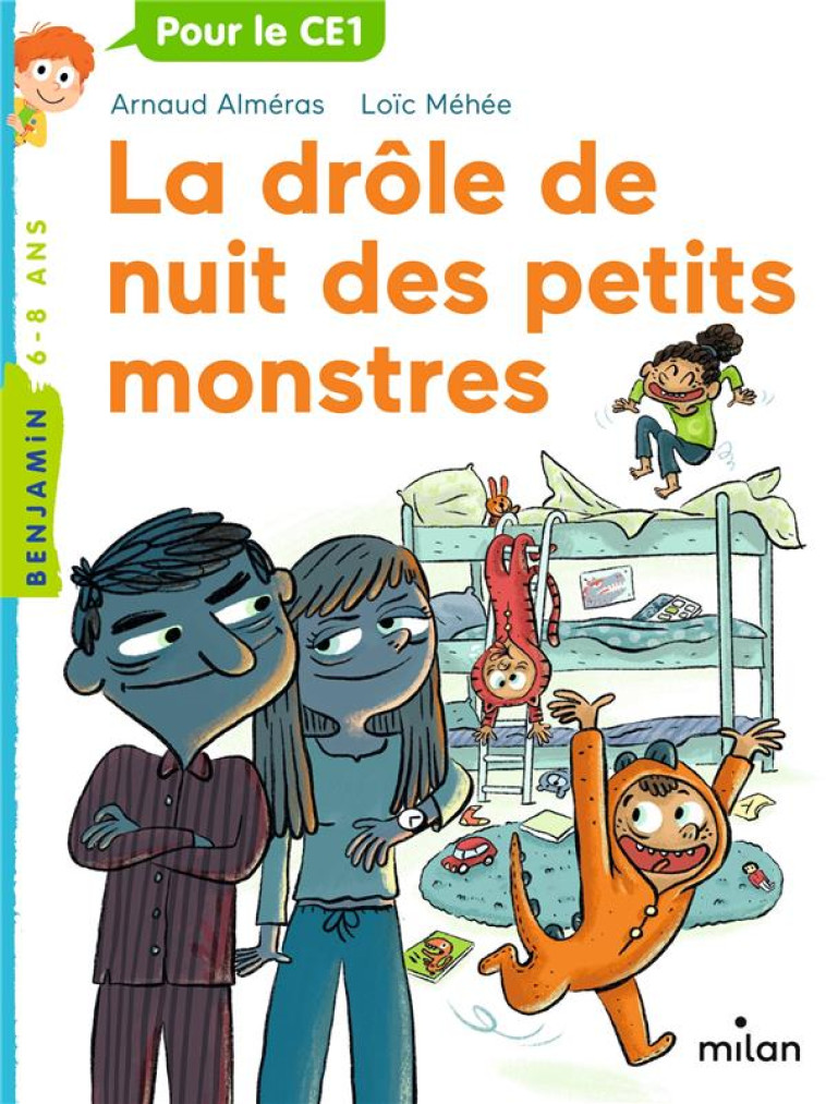 LA DRÔLE DE NUIT DES PETITS MONSTRES - ARNAUD ALMERAS - MILAN