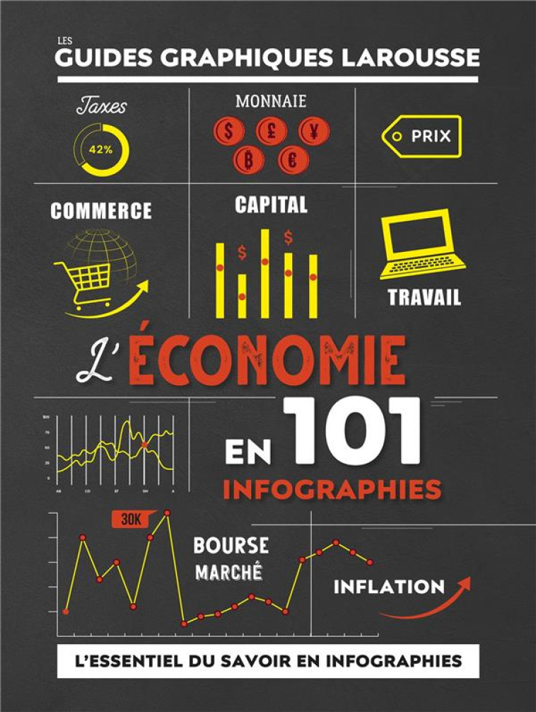 L'ÉCONOMIE EN 101 INFOGRAPHIES - COLLECTIF - LAROUSSE