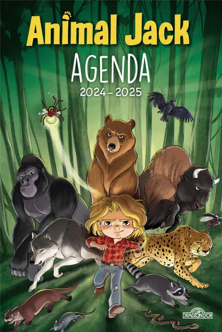 ANIMAL JACK - AGENDA 2024-2025 - DUPUIS - NC