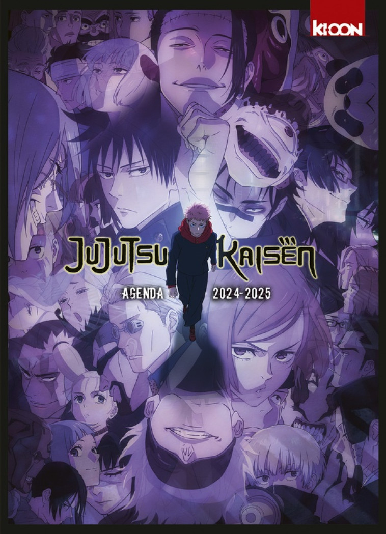 AGENDA JUJUTSU KAISEN 2024-2025 - GEGE AKUTAMI - NC