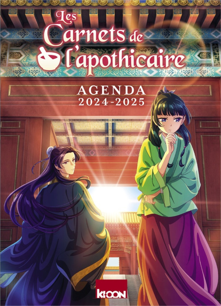 AGENDA LES CARNETS DE L'APOTHICAIRE 2024-2025 - ITSUKI NANAO - NC