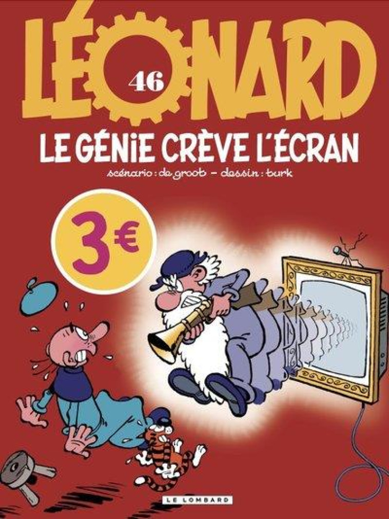 LÉONARD - TOME 46 - LE GÉNIE CRÈVE L'ÉCRAN / EDITION SPÉCIALE (OP ETE 2022) - DE GROOT - LOMBARD