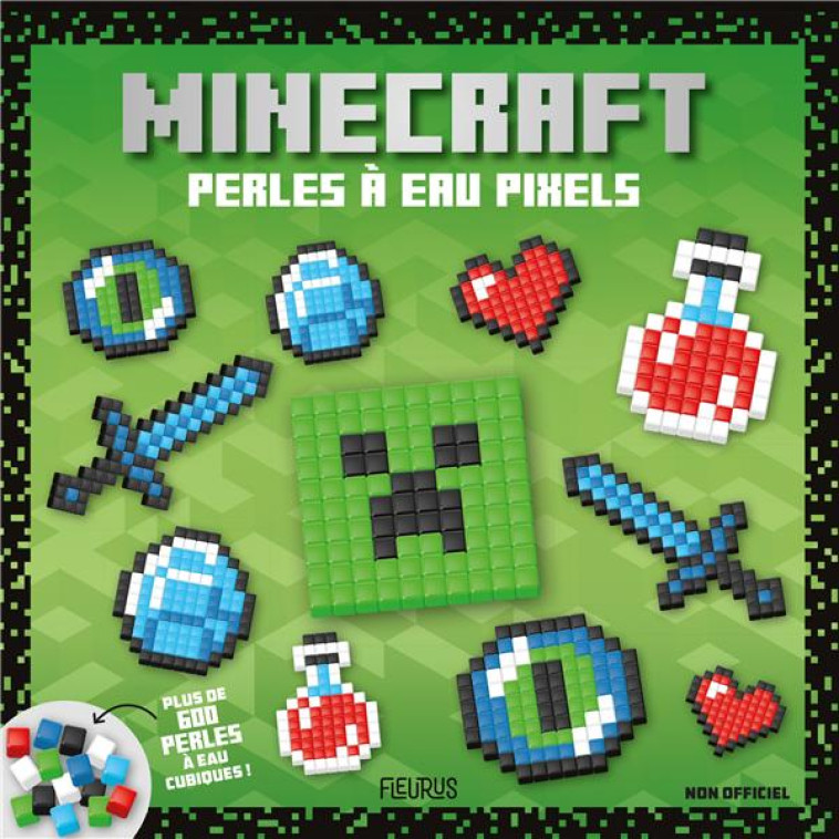 PERLES À EAU PIXELS - MINECRAFT - XXX - NC