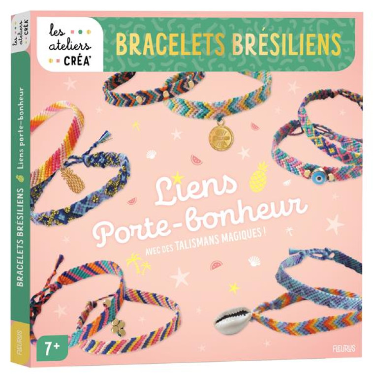 BRACELETS BRÉSILIENS. LIENS PORTE-BONHEUR AVEC DES TALISMANS MAGIQUES ! - XXX - NC