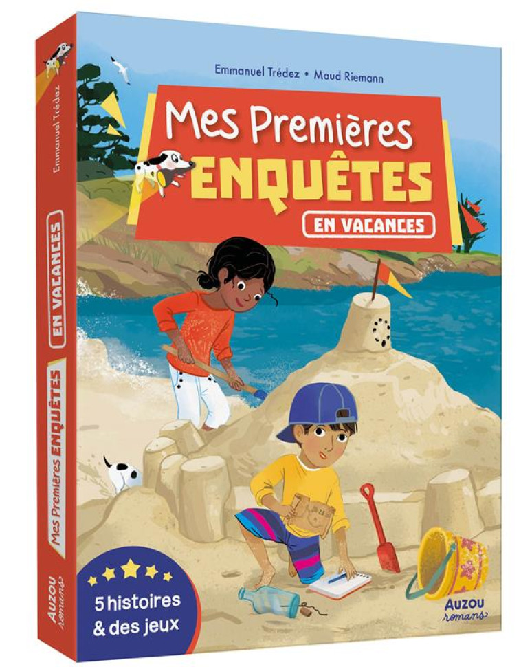 MES PREMIÈRES ENQUÊTES - EN VACANCES - 5 HISTOIRES ET DES JEUX - TREDEZ EMMANUEL - PHILIPPE AUZOU