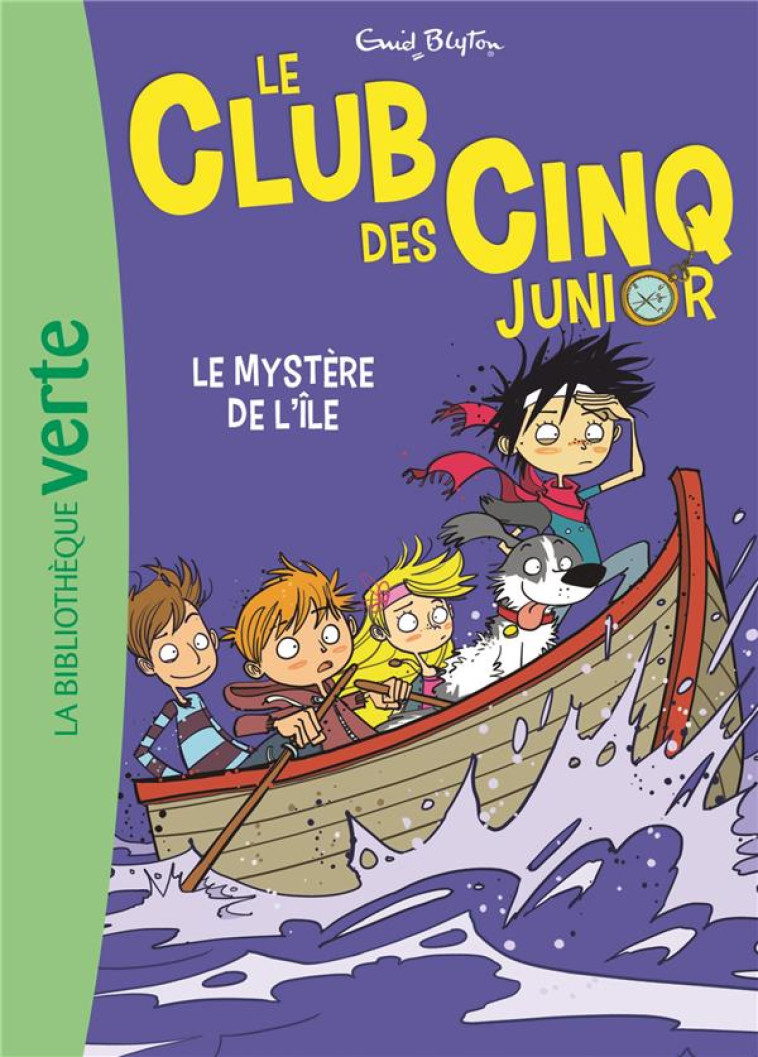 LE CLUB DES CINQ JUNIOR - T02 - LE CLUB DES CINQ JUNIOR 02 - LE MYSTERE DE L'ILE - BLYTON ENID - Hachette Jeunesse