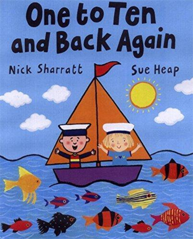 ONE TO TEN AND BACK AGAIN - SHARRATT, NICK- HEAP - CHILDREN PBS