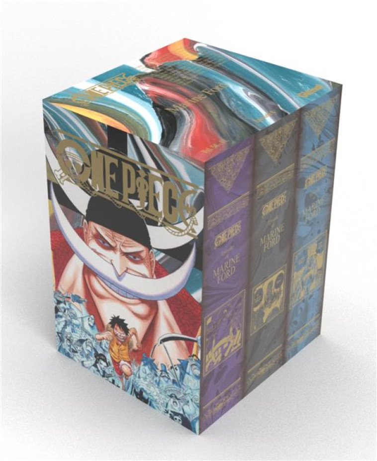 ONE PIECE - COFFRET MARINE FORD (TOMES 54 À 61) - EIICHIRO ODA - GLENAT