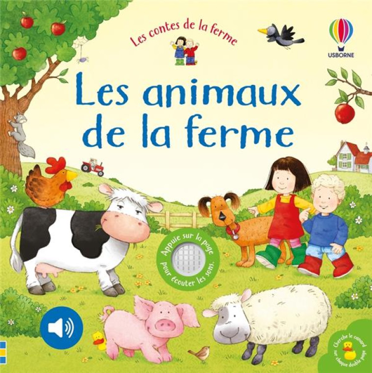 LES ANIMAUX DE LA FERME - LIVRE SONORE LES CONTES DE LA FERME - DÈS 6 MOIS - SAM TAPLIN - NC