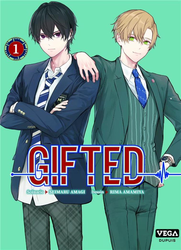 GIFTED - TOME 1 - AMAGI SEIMARU - VEGA MANGA