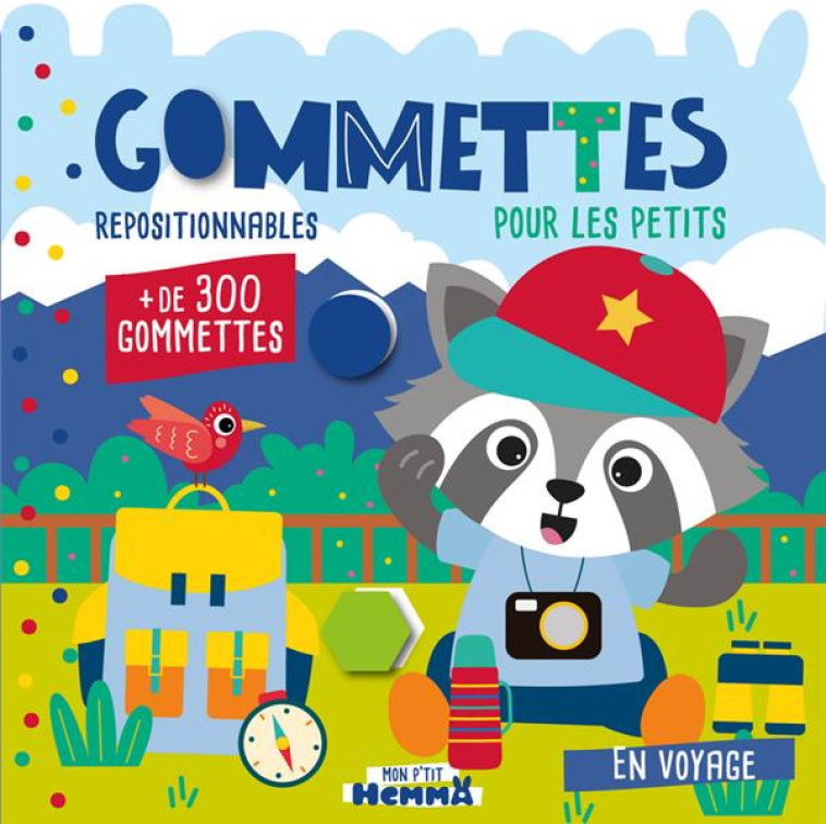 MON P'TIT HEMMA - GOMMETTES POUR LES PETITS - EN VOYAGE - COLLECTIF - HEMMA