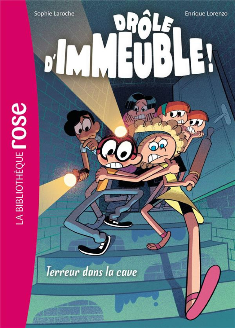 DROLE D'IMMEUBLE - T02 - DROLE D'IMMEUBLE ! 02 - TERREUR DANS LA CAVE - LIVRE/LORENZO - HACHETTE