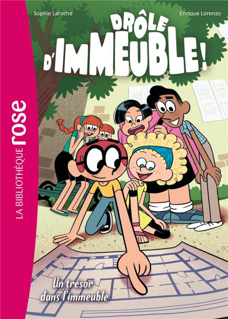 DROLE D'IMMEUBLE - T03 - DROLE D'IMMEUBLE ! 03 - UN TRESOR DANS L'IMMEUBLE - LIVRE/LORENZO - HACHETTE