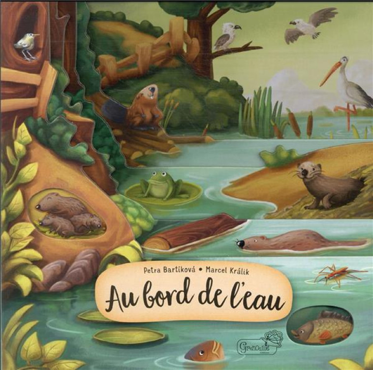 AU BORD DE L'EAU - PETRA BARTIKOVA - GRENOUILLE