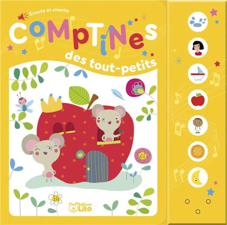 LIVRE COMPTINES TOUT-PETITS - XXX - LITO