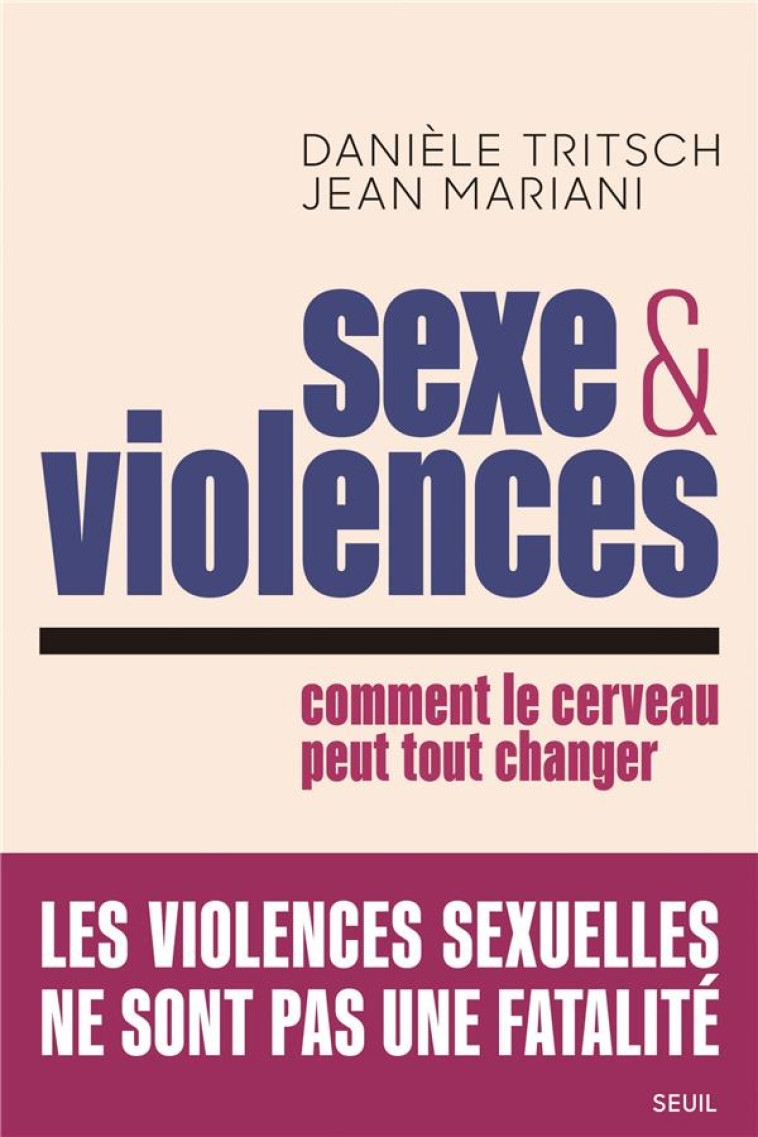 SCIENCES HUMAINES (H.C.) SEXE ET VIOLENCES - DANIELE TRITSCH - SEUIL