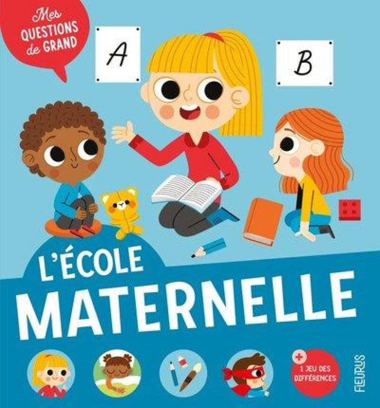 MES QUESTIONS DE GRAND L'ÉCOLE MATERNELLE - MARIANNE DOUBRERE - FLEURUS