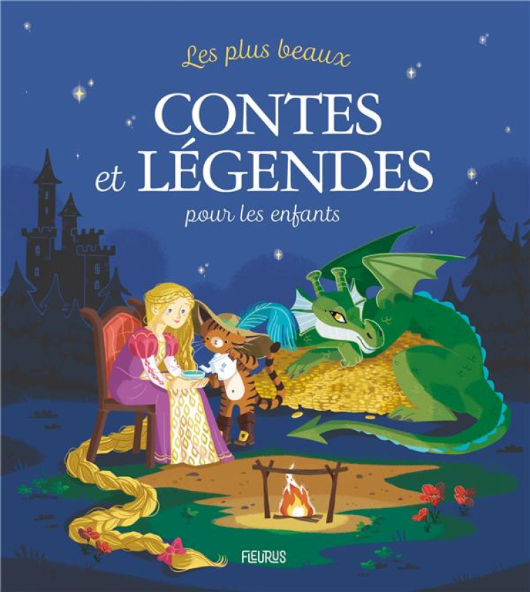 HISTOIRES DU SOIR LES PLUS BEAUX CONTES ET LÉGENDES POUR LES ENFANTS - COLLECTIF - FLEURUS