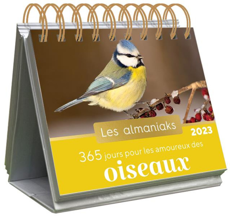 ALMANIAKS INSPIRATIONS ALMANIAK 365 JOURS POUR LES AMOUREUX DES OISEAUX 2023 - CALENDRIER 1 PHOTO PA - NIDAL ISSA - 365 PARIS