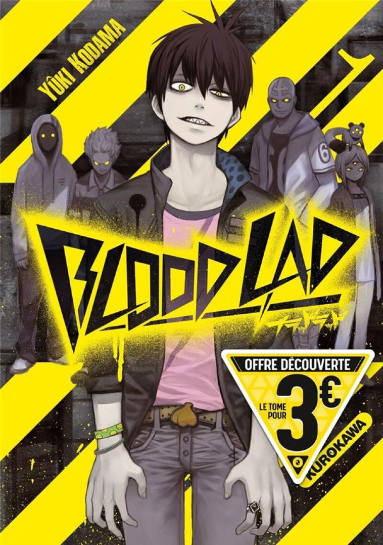 BLOOD LAD - TOME 1 - YUKI KODAMA - 48H BD