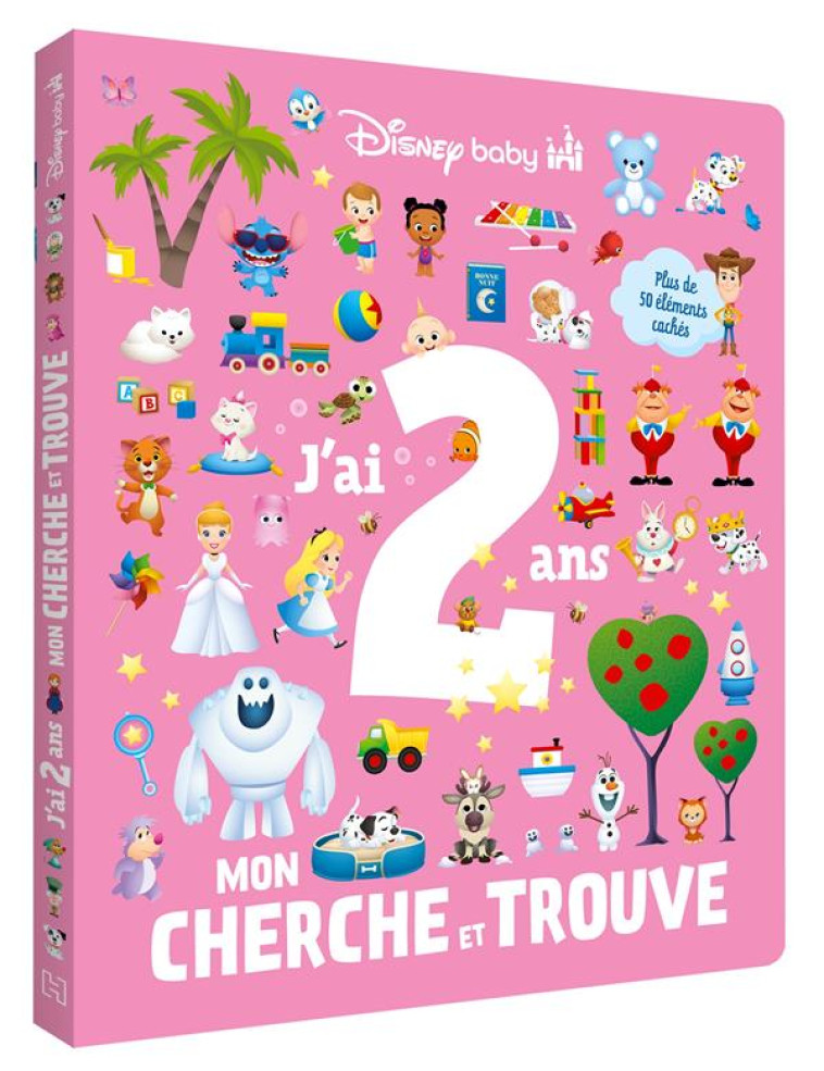 DISNEY BABY - MON CHERCHE ET TROUVE - J'AI 2 ANS (VOL. 2) - XXX - HACHETTE