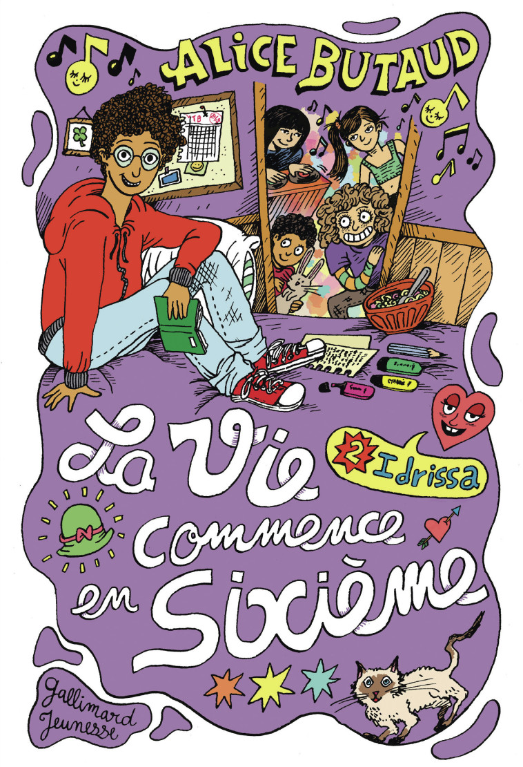 LA VIE COMMENCE EN SIXIÈME - Alice Butaud, Lisa Chetteau - GALLIMARD JEUNE