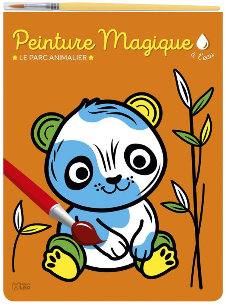 PEINTURE MAGIQUE PARC ANIMALIE - XXX - LITO