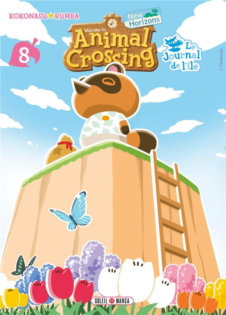 ANIMAL CROSSING : NEW HORIZONS - LE JOURNAL DE L'ÎLE T08 - KOKONASU RUMBA - Soleil Productions