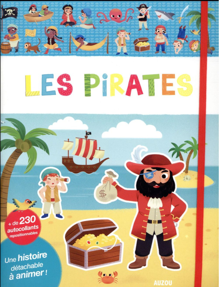 MES TOUT PREMIERS AUTOCOLLANTS - LES PIRATES - WU YI-HSUAN - Auzou