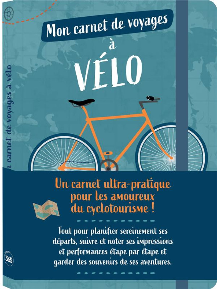 MON CARNET DE VOYAGES A VELO - JOURNAL DE BORD GUIDE - XXX - NC