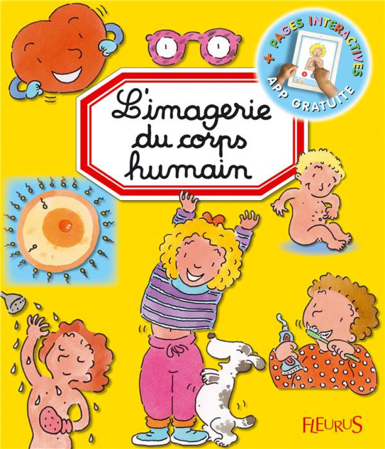 L'IMAGERIE DU CORPS HUMAIN (INTERACTIVE) - SIMON/SOUBROUILLARD - FLEURUS