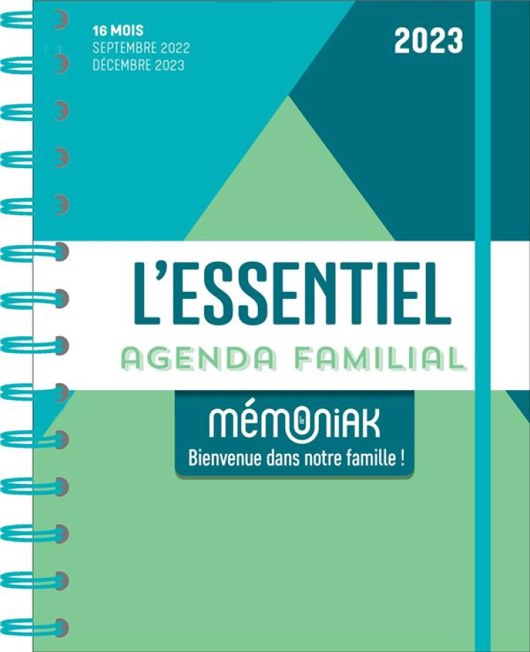 AGENDA FAMILIAL L'ESSENTIEL MEMONIAK 2023 - XXX - NC