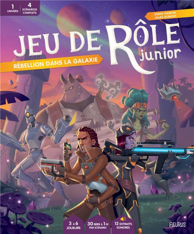 JEU DE ROLE JUNIOR : REBELLION DANS LA GALAXIE - HAMON/DUBOST - FLEURUS