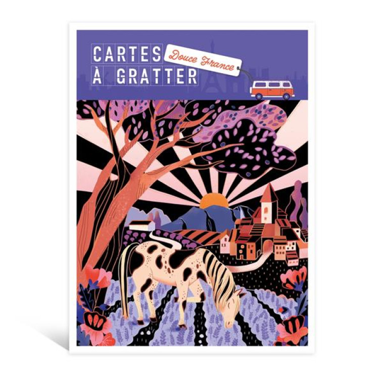 CARTES À GRATTER - DOUCE FRANCE - SILEO CINZIA - NC