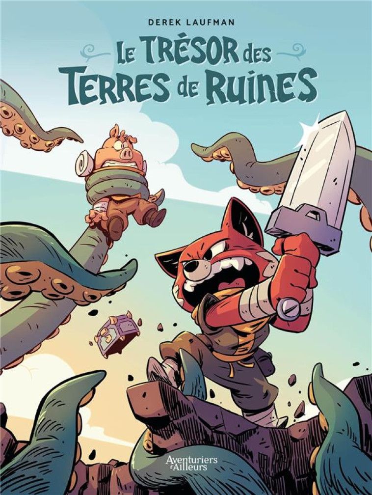 LE TRÉSOR DES TERRES DE RUINES - HISTOIRE COMPLÈTE - DEREK LAUFMAN - AVENTURIERS AIL