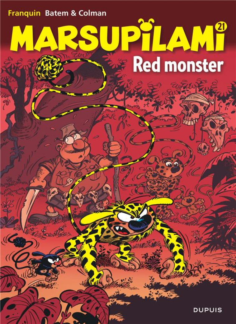 MARSUPILAMI - TOME 21 - RED MONSTER / EDITION SPÉCIALE, LIMITÉE (OPÉ ÉTÉ 2023) - COLMAN - DUPUIS