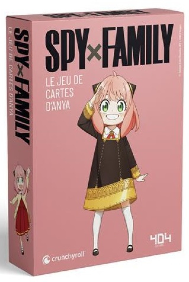 JEU DE CARTES SPY X FAMILY - SPÉCIAL ANYA - CRUNCHYROLL - NC