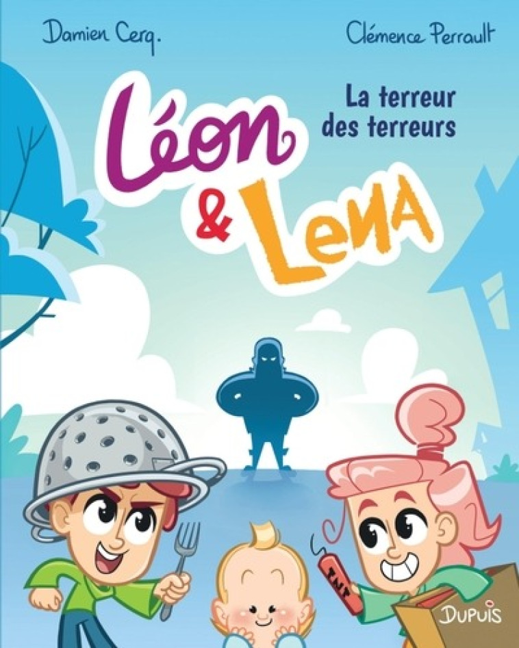 LÉON ET LENA - TOME 4 - LA TERREUR DES TERREURS - CERQ. DAMIEN - DUPUIS