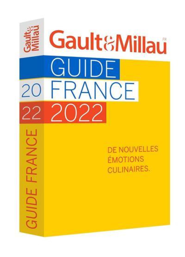 GUIDE FRANCE 2022 - GAULTETMILLAU - GAULT MILLAU