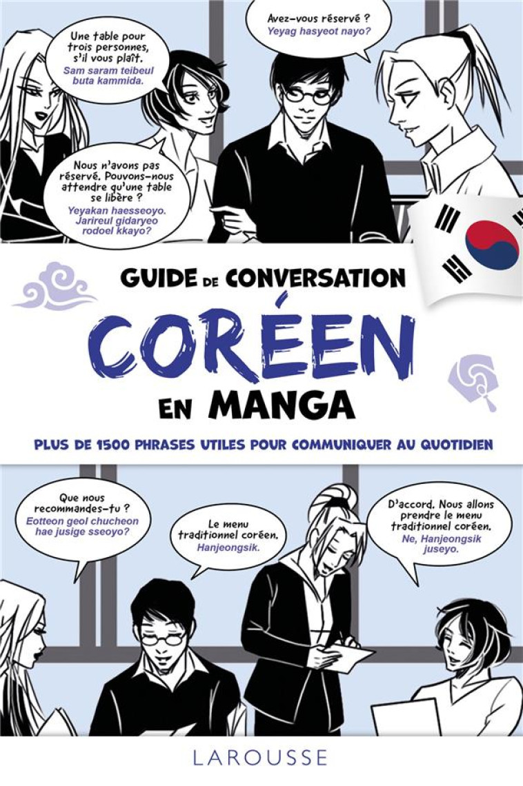 GUIDE DE CONVERSATION CORÉEN EN MANGA - COLLECTIF - LAROUSSE