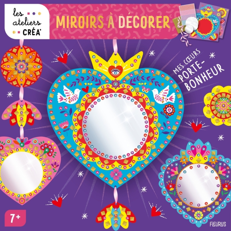 MIROIRS A DECORER  C URS PORTE-BONHEUR - Camille Baudoin - FLEURUS