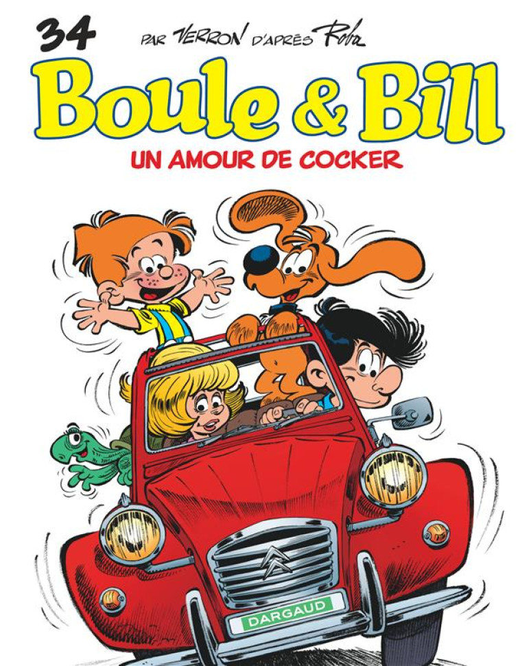 BOULE & BILL - TOME 34 - UN AMOUR DE COCKER - ROBA JEAN - Dargaud